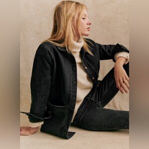 Sézane Will size M Washed Black